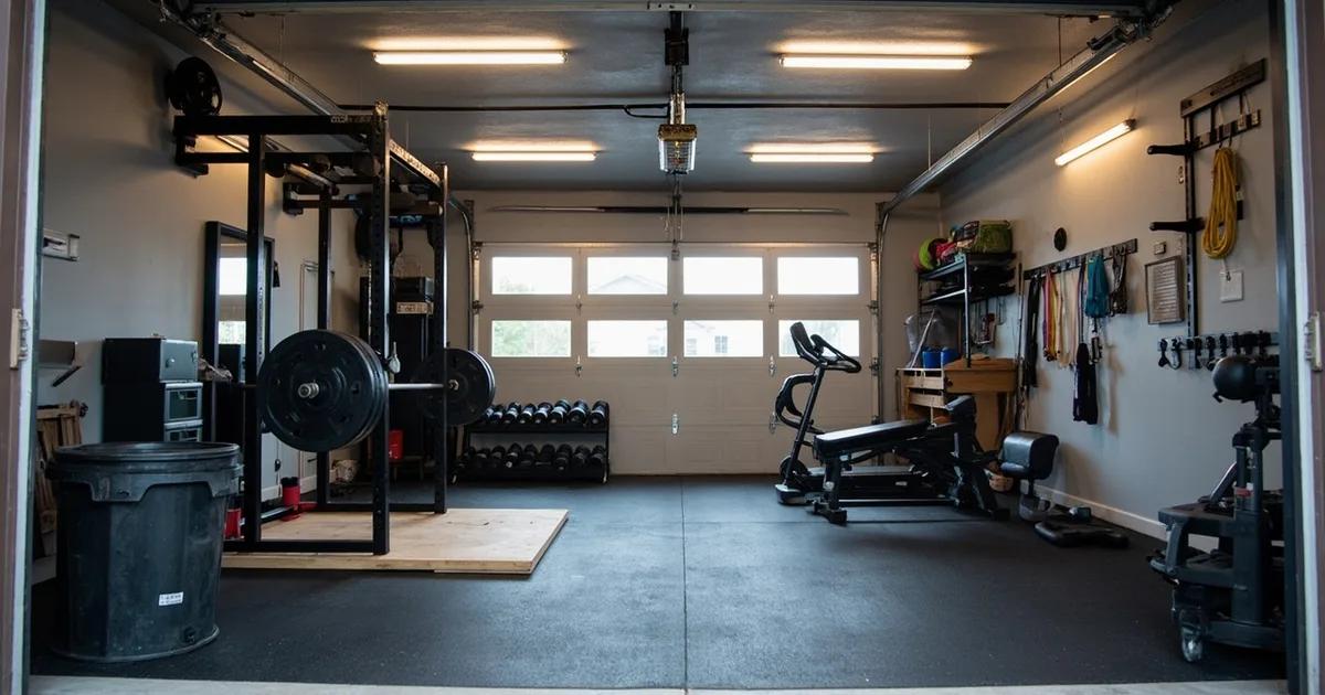 Garage Gym Layout Ideas: Floor Plans for 1-Car & 2-Car Garages