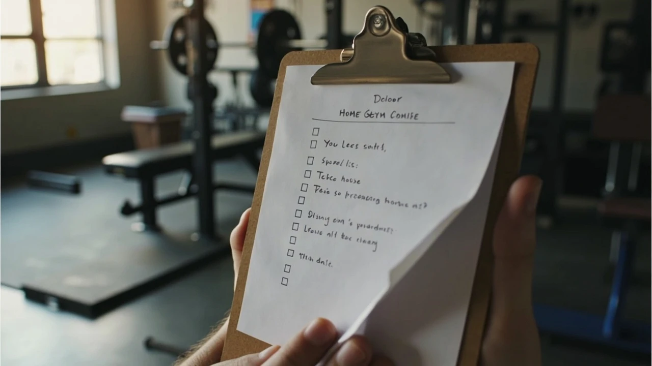 Complete Home Gym Checklist (Free Printable PDF)