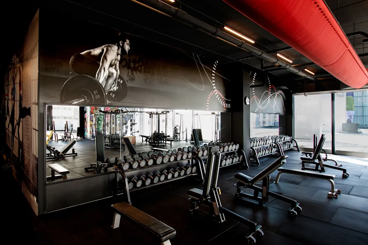 Final basement gym result